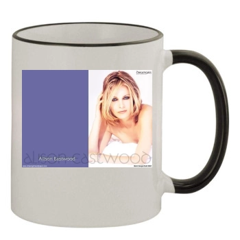 Alison Eastwood 11oz Colored Rim & Handle Mug