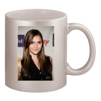 Alyson Stoner 11oz Metallic Silver Mug