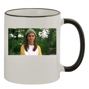 Alyson Stoner 11oz Colored Rim & Handle Mug