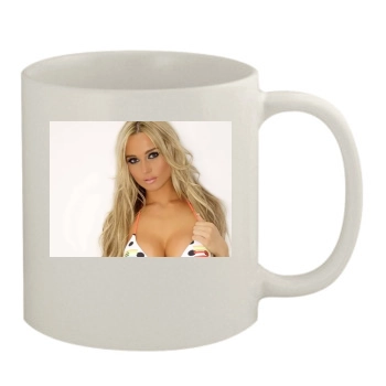 Amanda Bentley 11oz White Mug