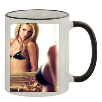 Amanda Swisten 11oz Colored Rim & Handle Mug