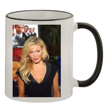 Amanda Swisten 11oz Colored Rim & Handle Mug