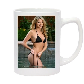 Amber Lancaster 14oz White Statesman Mug