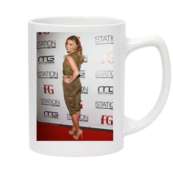 Amber Lancaster 14oz White Statesman Mug