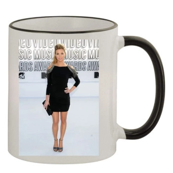 Amber Lancaster 11oz Colored Rim & Handle Mug