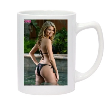 Amber Lancaster 14oz White Statesman Mug