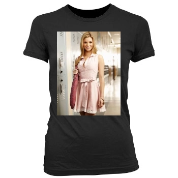 Amber Lancaster Women's Junior Cut Crewneck T-Shirt