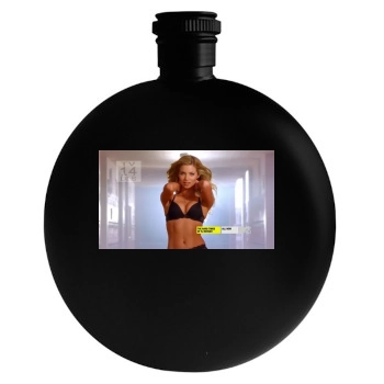 Amber Lancaster Round Flask