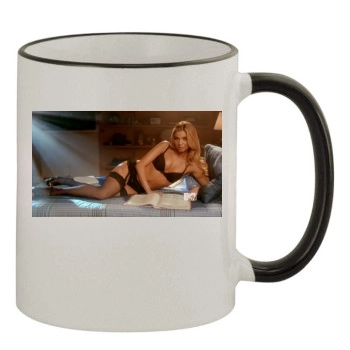 Amber Lancaster 11oz Colored Rim & Handle Mug