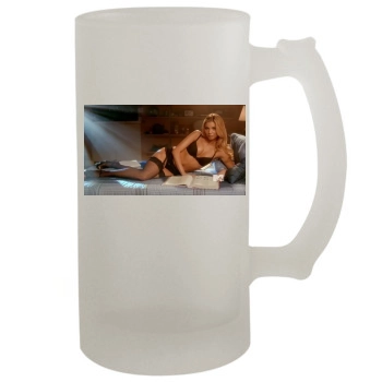 Amber Lancaster 16oz Frosted Beer Stein