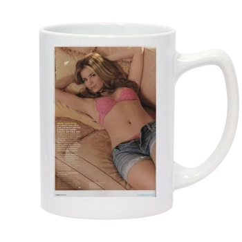 Amber Lancaster 14oz White Statesman Mug