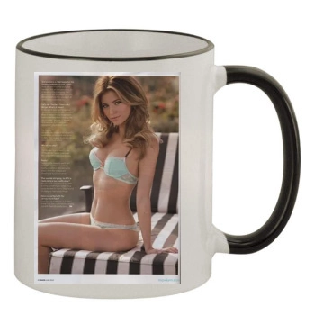 Amber Lancaster 11oz Colored Rim & Handle Mug