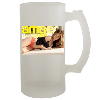 Amber Lancaster 16oz Frosted Beer Stein