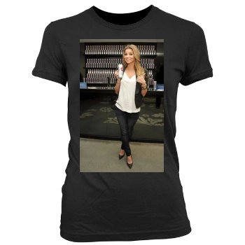 Amber Lancaster Women's Junior Cut Crewneck T-Shirt