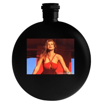 Amber Smith Round Flask