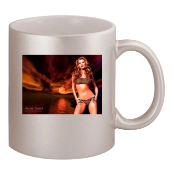 Amber Smith 11oz Metallic Silver Mug