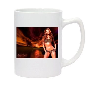 Amber Smith 14oz White Statesman Mug