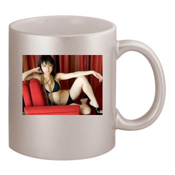 Ami Tokito 11oz Metallic Silver Mug