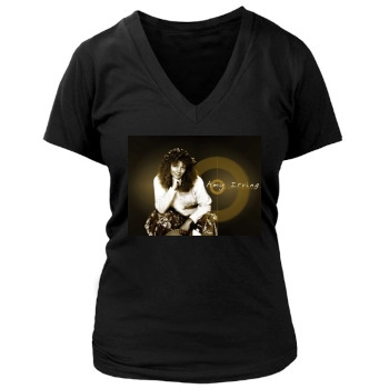 Amy Irving Women's Deep V-Neck TShirt