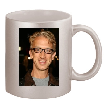 Andy Dick 11oz Metallic Silver Mug