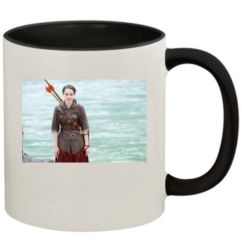 Anna Popplewell 11oz Colored Inner & Handle Mug