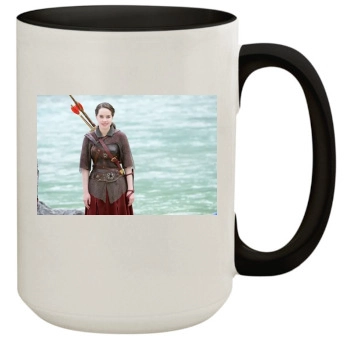 Anna Popplewell 15oz Colored Inner & Handle Mug