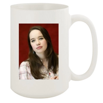 Anna Popplewell 15oz White Mug