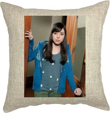 Aubrey Plaza Pillow