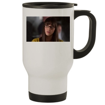 Aubrey Plaza Stainless Steel Travel Mug