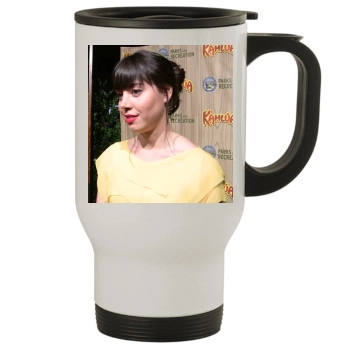 Aubrey Plaza Stainless Steel Travel Mug