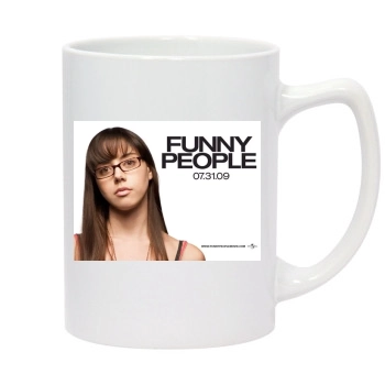 Aubrey Plaza 14oz White Statesman Mug