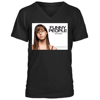 Aubrey Plaza Men's V-Neck T-Shirt