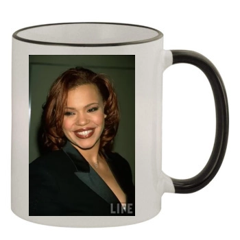 Faith Evans 11oz Colored Rim & Handle Mug