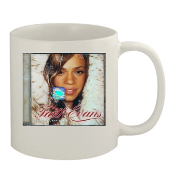 Faith Evans 11oz White Mug