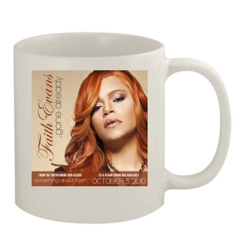 Faith Evans 11oz White Mug