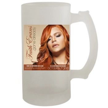 Faith Evans 16oz Frosted Beer Stein