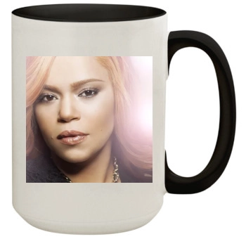 Faith Evans 15oz Colored Inner & Handle Mug