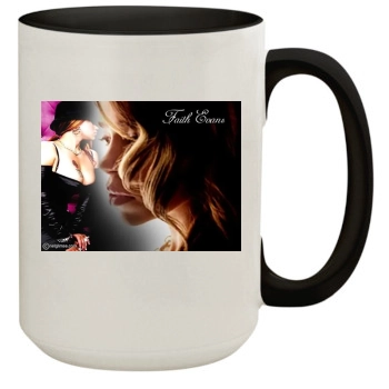 Faith Evans 15oz Colored Inner & Handle Mug