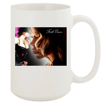 Faith Evans 15oz White Mug