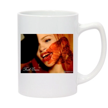 Faith Evans 14oz White Statesman Mug