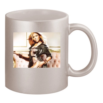 Faith Evans 11oz Metallic Silver Mug