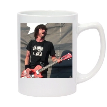 Foo Fighters 14oz White Statesman Mug