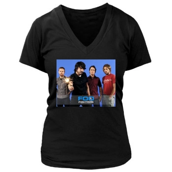 Foo Fighters Women's Deep V-Neck TShirt