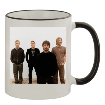 Foo Fighters 11oz Colored Rim & Handle Mug