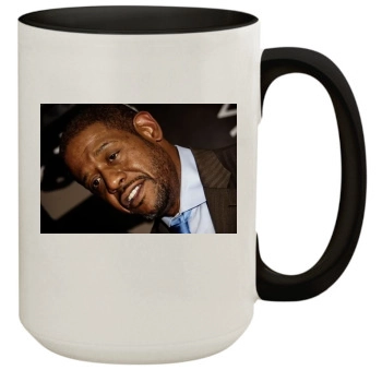 Forest Whitaker 15oz Colored Inner & Handle Mug