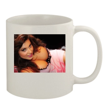 Francoise Boufhal 11oz White Mug