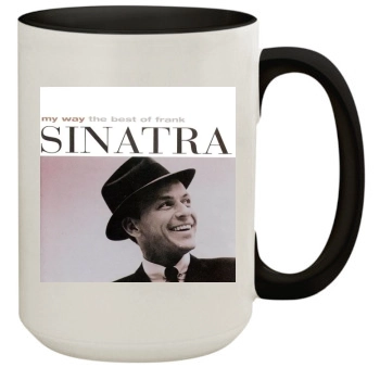 Frank Sinatra 15oz Colored Inner & Handle Mug