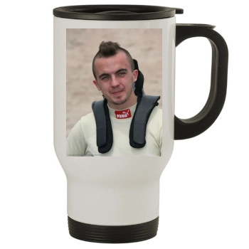 Frankie Muniz Stainless Steel Travel Mug