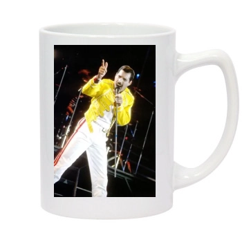 Freddie Mercury 14oz White Statesman Mug