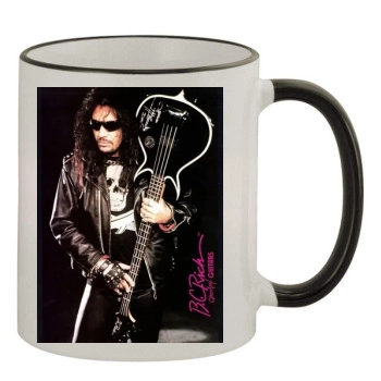 Freddie Mercury 11oz Colored Rim & Handle Mug